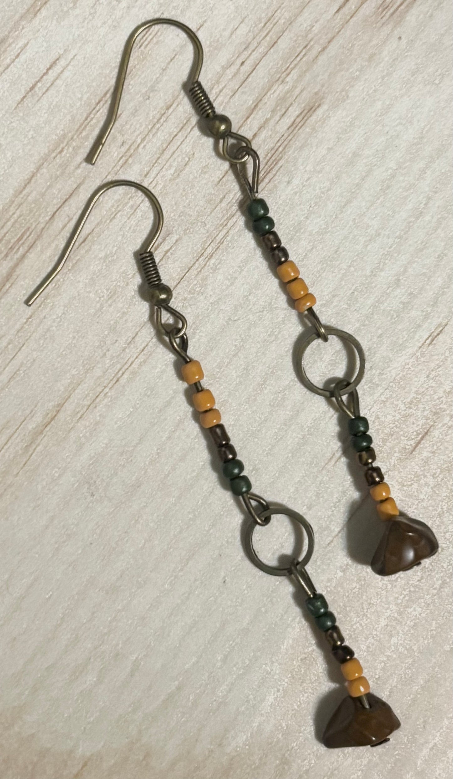 Stillwater Ridge-Iron Meadow Stone Drop Earrings