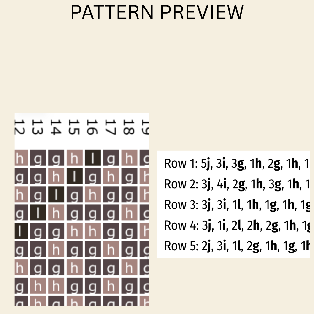 Cutbank Ridge Seed Bead Fringe Pattern Digital Download