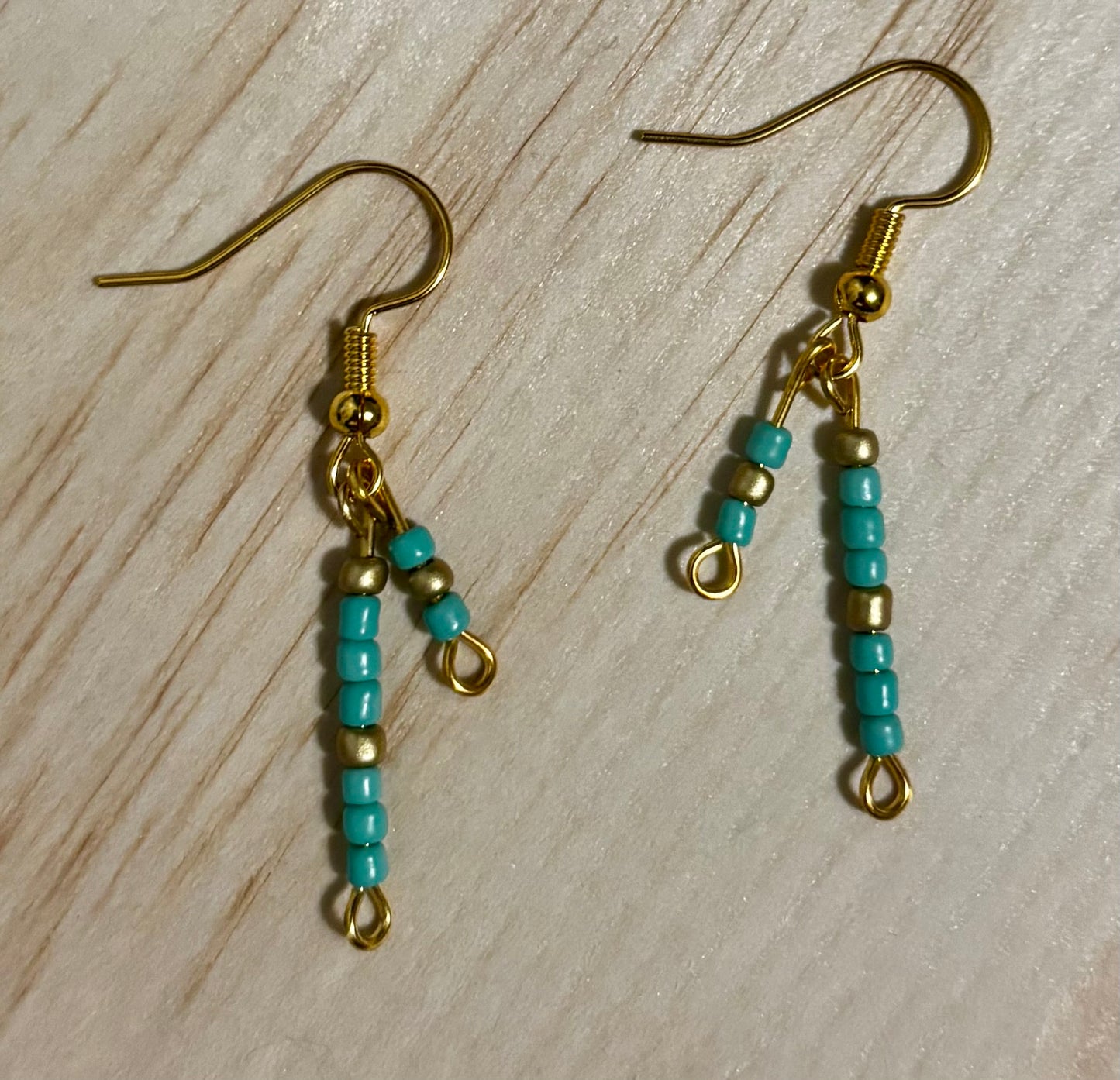 Windline Beaded Drop Earrings