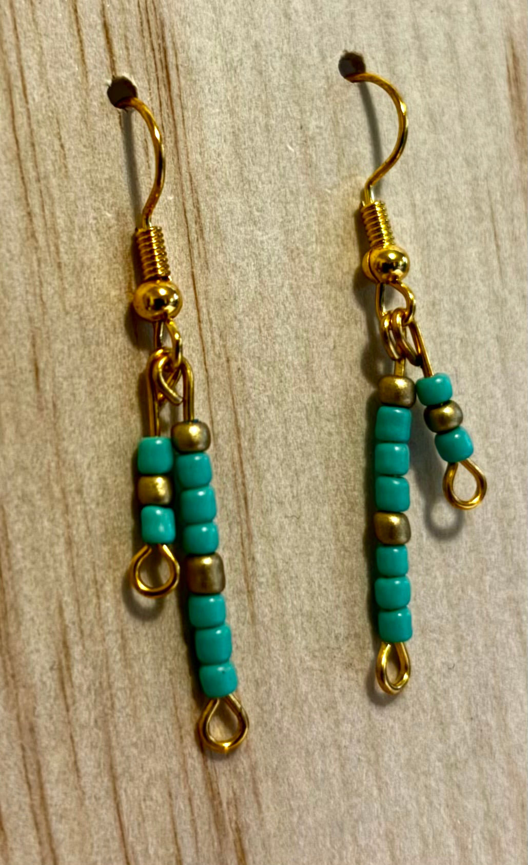 Windline Beaded Drop Earrings