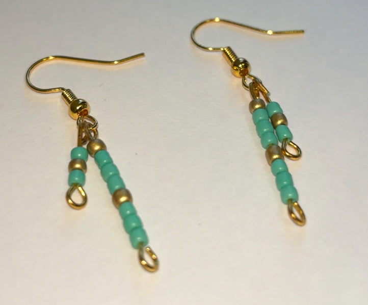 Windline Beaded Drop Earrings