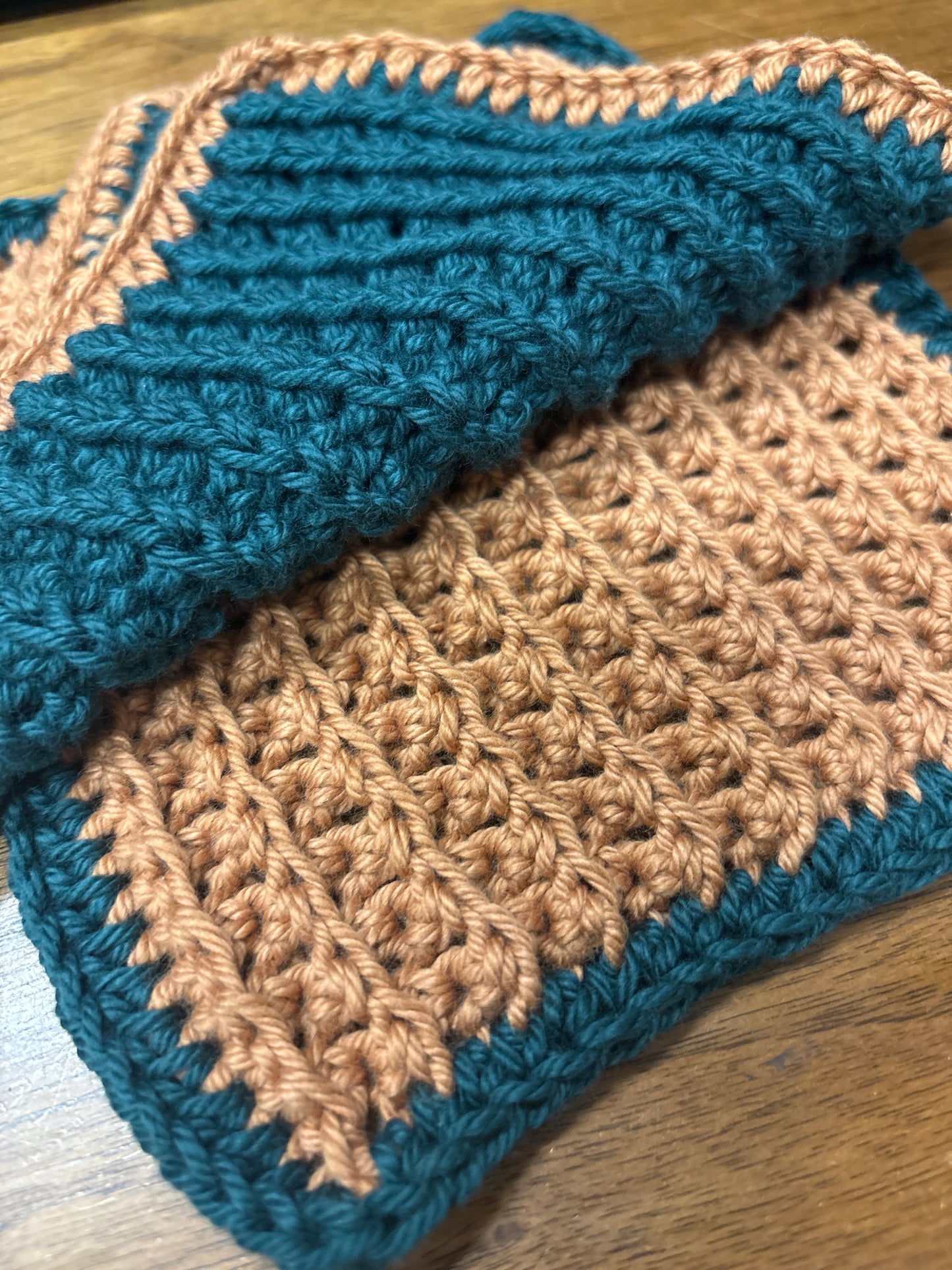 Stillwater Crunch Stitch Wash/Dish Cloth Set – Forest & Canyon